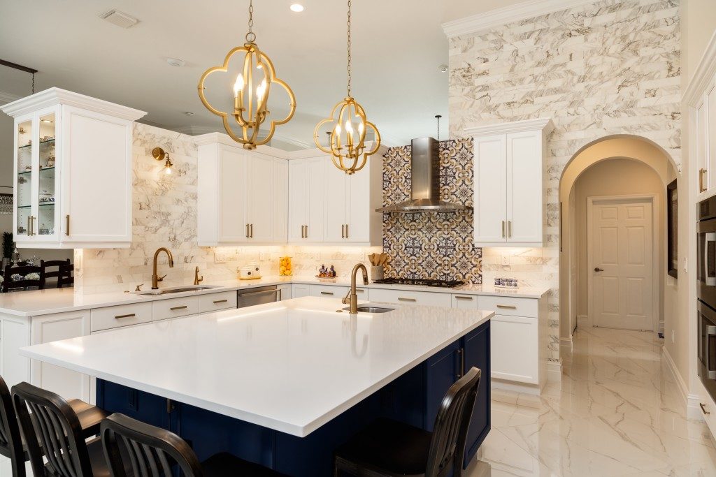 Luxury kitchen interior