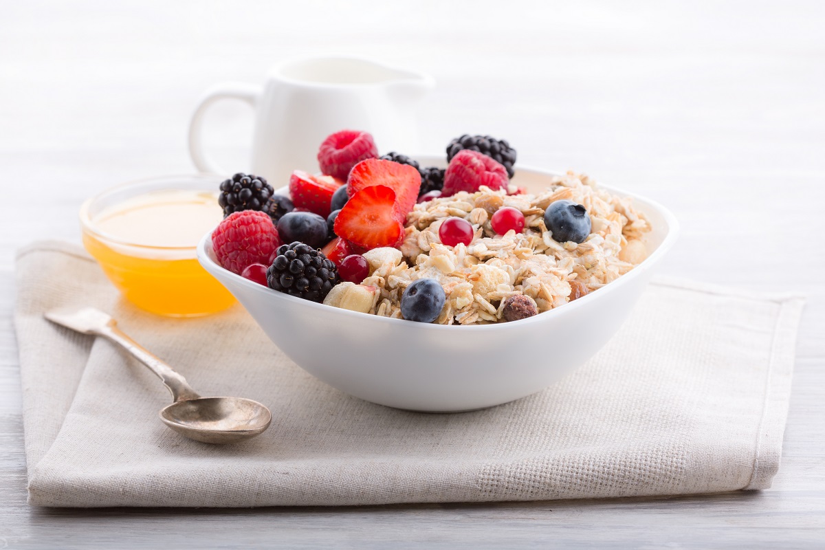 oatmeal with fruits