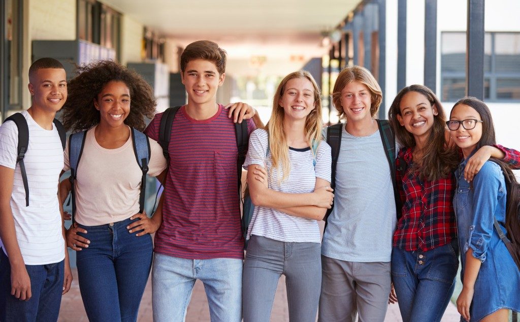 Students at the university