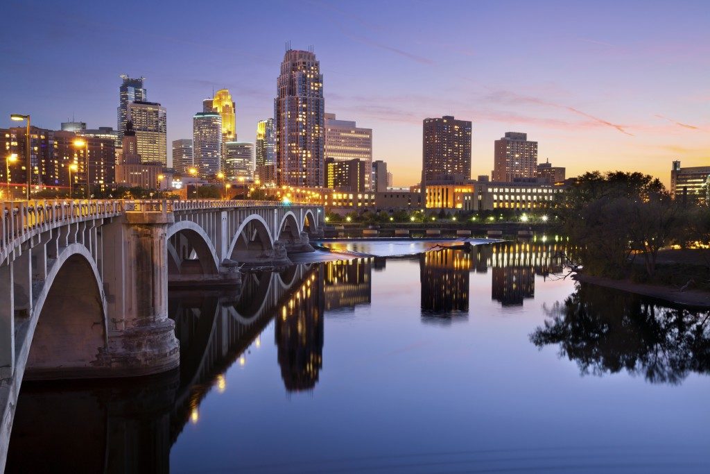 bridge by the river